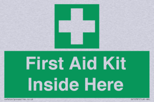First Aid Kit Inside Here